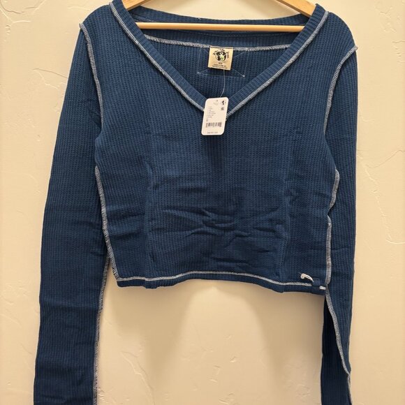 Free People Care FP Manchester Long Sleeve NWT * - Picture 4 of 6